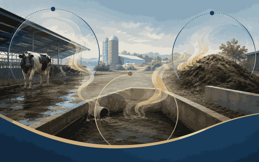 Mùi chuồng trại đến từ đâu? Hiểu đúng về amoniac, hydro sulfua và chất thải hữu cơ